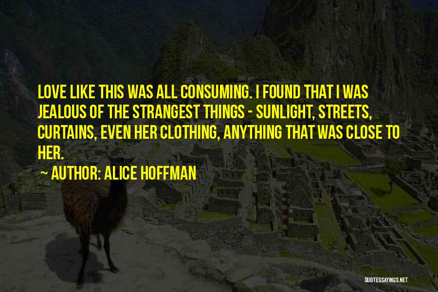 All Consuming Love Quotes By Alice Hoffman