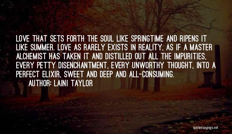 All Consuming Love Quotes By Laini Taylor