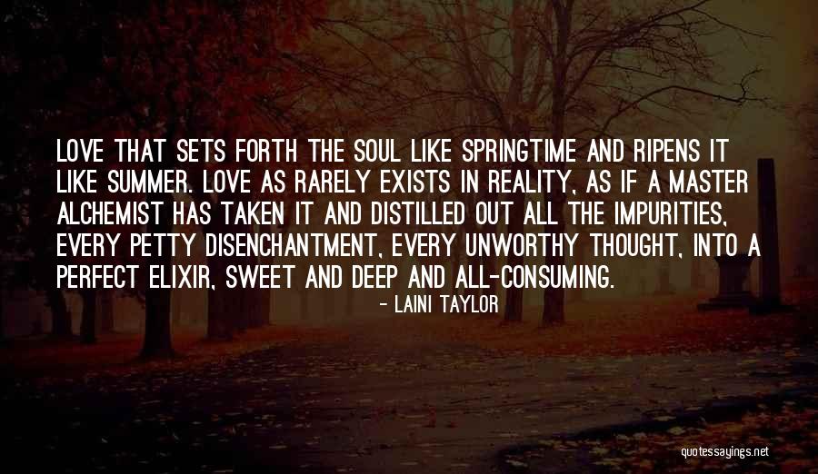 All Consuming Love Quotes By Laini Taylor