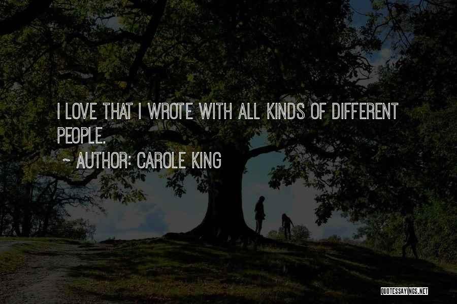 All Different Kinds Of Quotes By Carole King