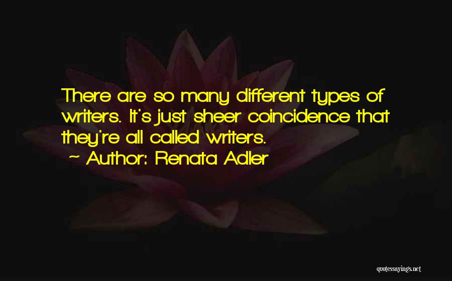 All Different Types Of Quotes By Renata Adler