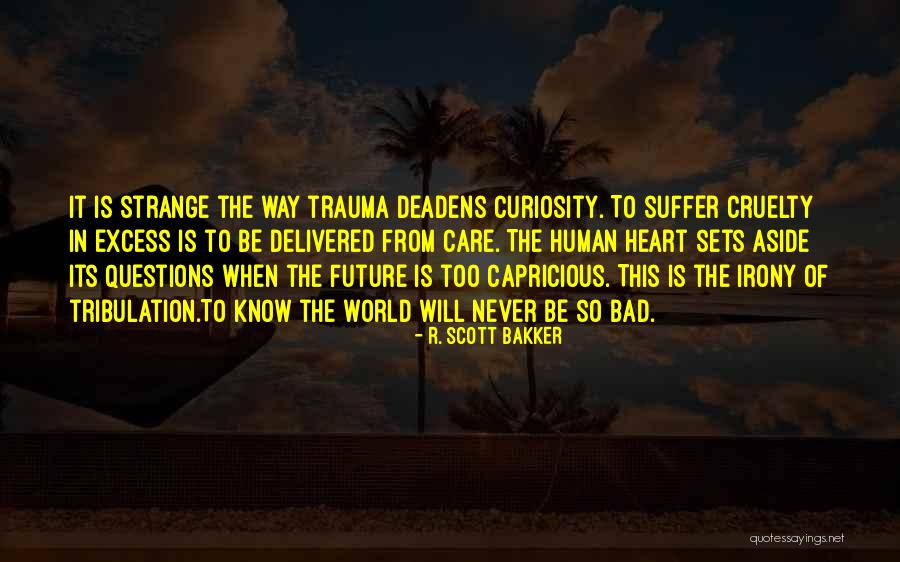 All Excess Is Bad Quotes By R. Scott Bakker All Excess Is Bad Quotes By R. Scott Bakker