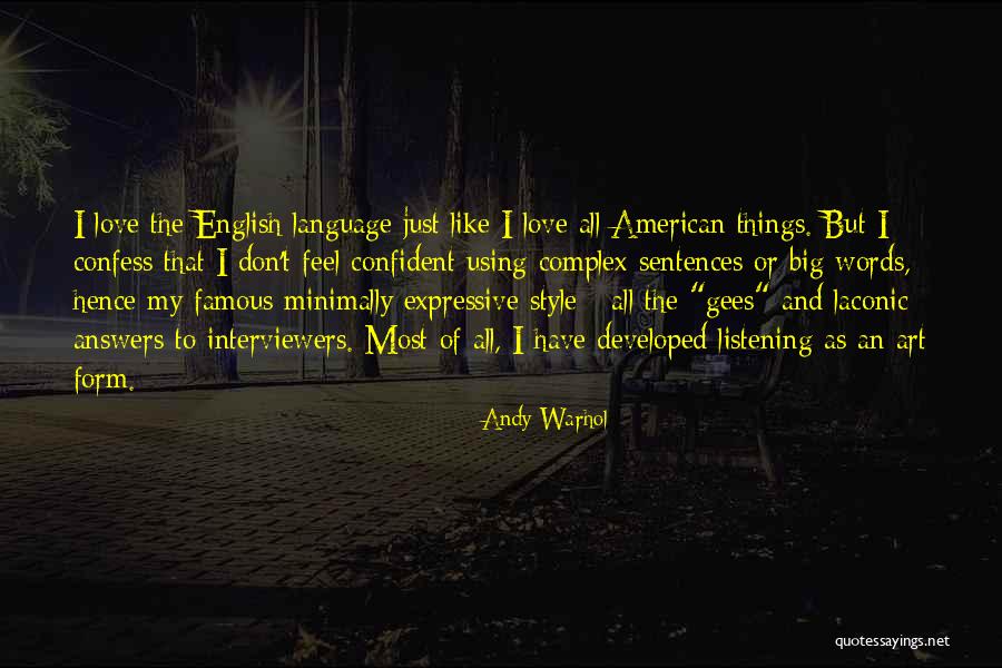 All Famous Love Quotes By Andy Warhol All Famous Love Quotes By Andy Warhol