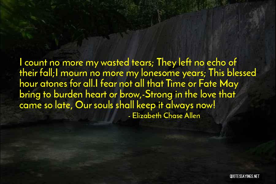 All Famous Love Quotes By Elizabeth Chase Allen