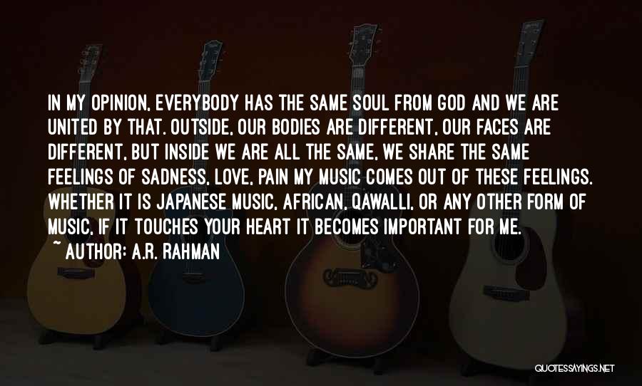 All For Love Important Quotes By A.R. Rahman