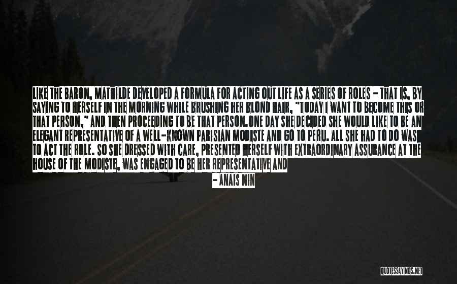 All For Well Morning Quotes By Anais Nin All For Well Morning Quotes By Anais Nin