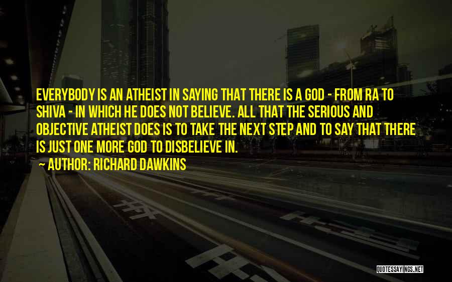 All God Is One Quotes By Richard Dawkins