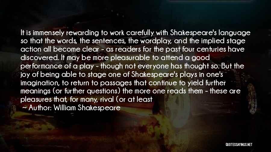 All Good Reads Quotes By William Shakespeare