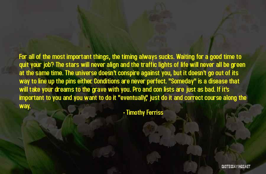 All Good Things Take Time Quotes By Timothy Ferriss