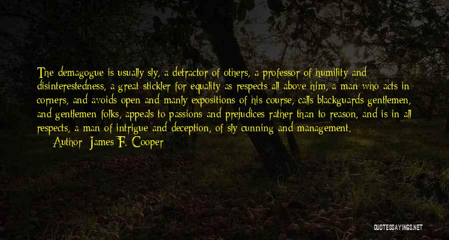 All Great Quotes By James F. Cooper