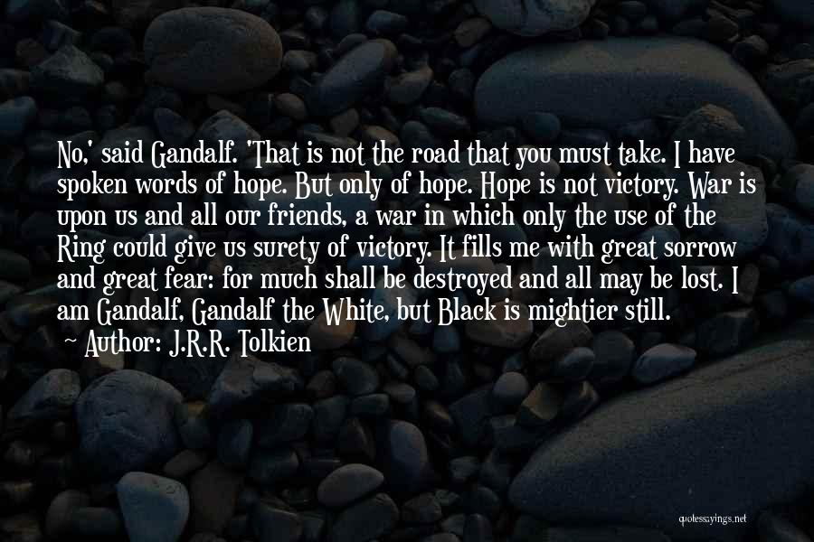 All Hope Is Not Lost Quotes By J.R.R. Tolkien