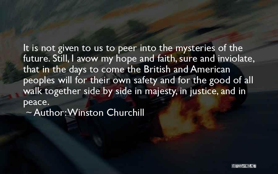 All Hope Quotes By Winston Churchill