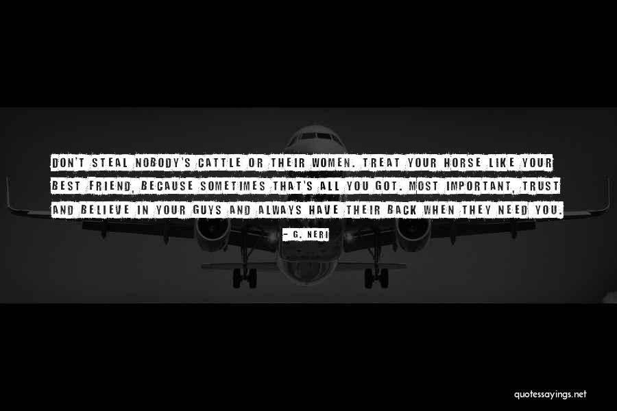 All Horse Quotes By G. Neri All Horse Quotes By G. Neri