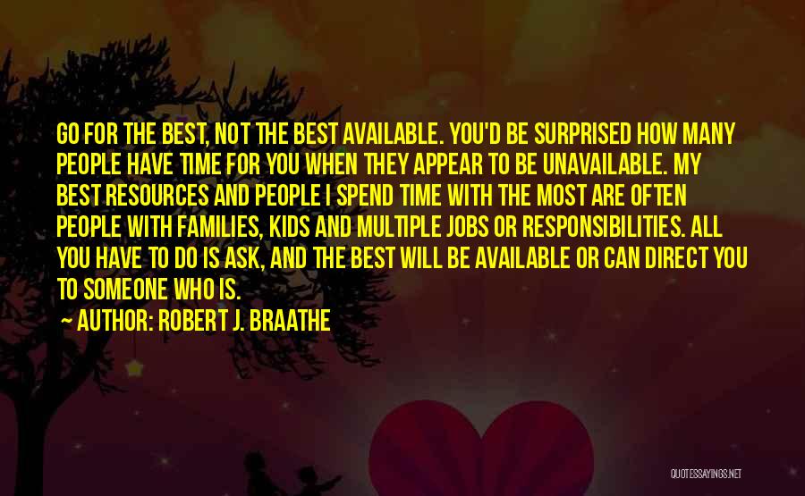 All I Ask For Is Time Quotes By Robert J. Braathe