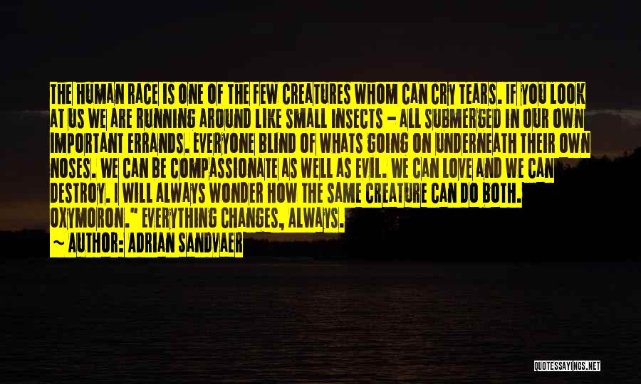 All I Can Do Is Cry Quotes By Adrian Sandvaer