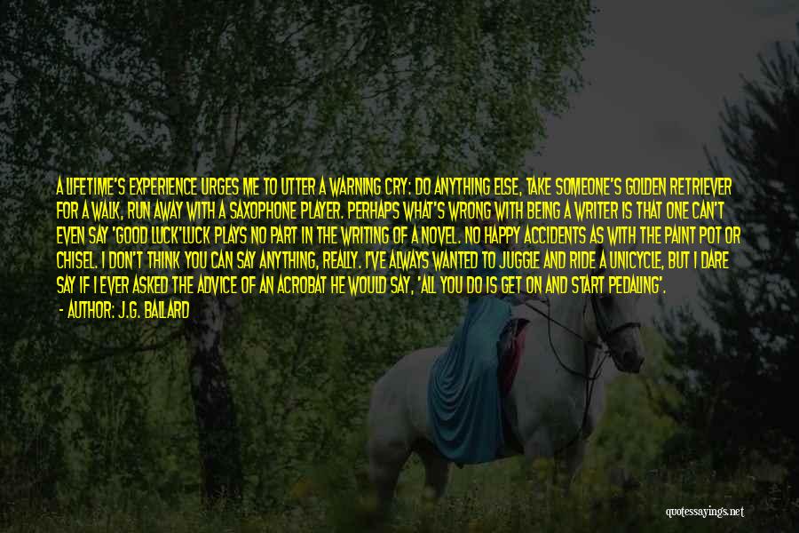 All I Can Do Is Cry Quotes By J.G. Ballard