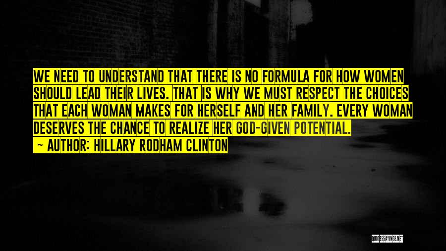 All I Need Is One Chance Quotes By Hillary Rodham Clinton