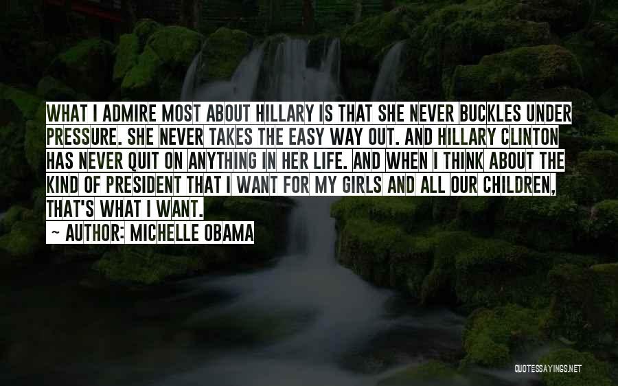 All I Think About Is Her Quotes By Michelle Obama