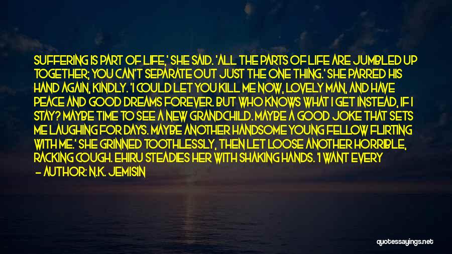 All I Want Is A Good Man Quotes By N.K. Jemisin