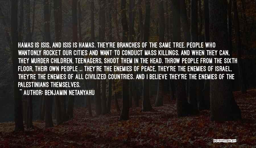 All I Want Is Peace Quotes By Benjamin Netanyahu