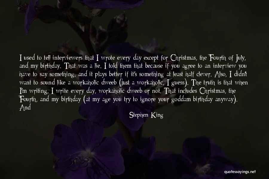 All I Want Is You For Christmas Quotes By Stephen King All I Want Is You For Christmas Quotes By Stephen King
