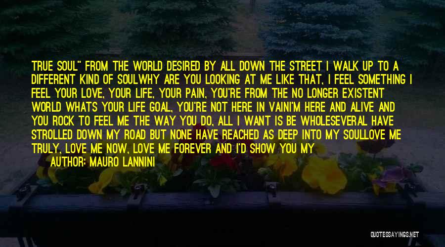 All I Want Is You Forever Quotes By Mauro Lannini
