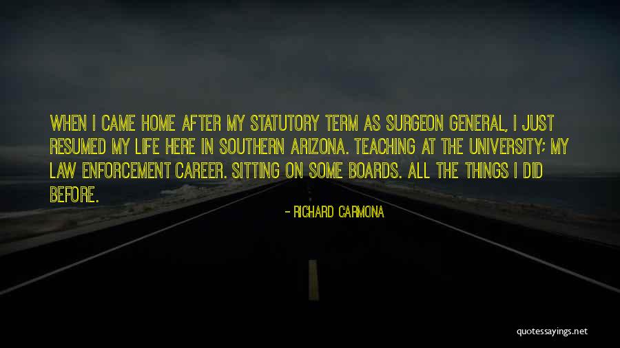 All In All Quotes By Richard Carmona All In All Quotes By Richard Carmona
