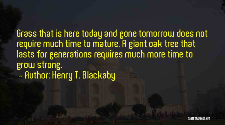 All In God's Timing Quotes By Henry T. Blackaby