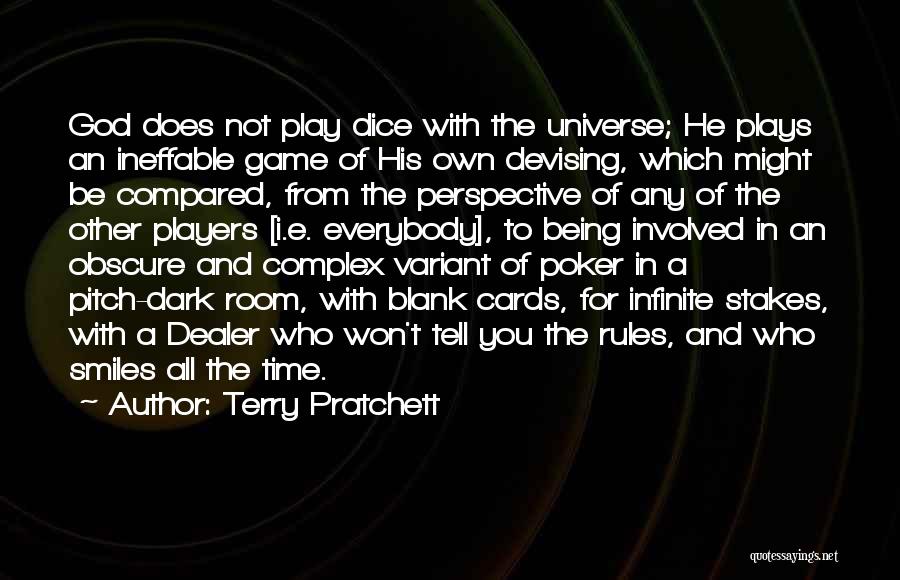 All In Poker Quotes By Terry Pratchett