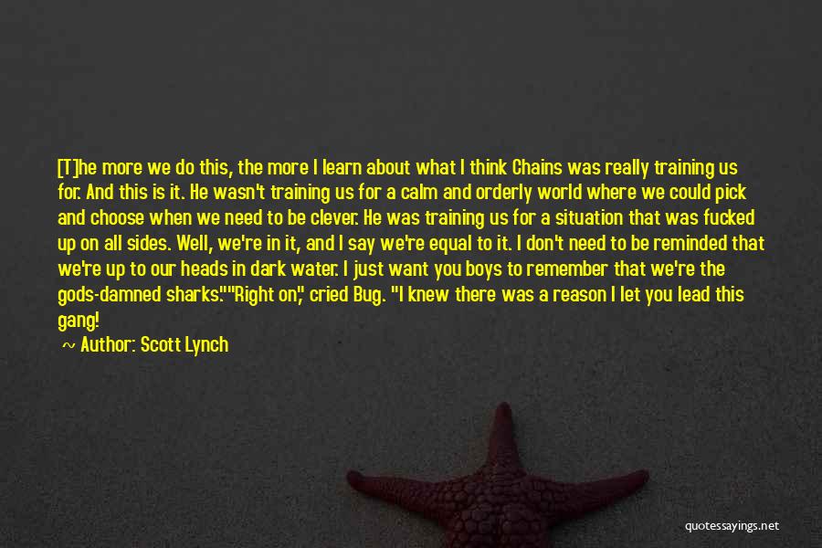 All In Quotes By Scott Lynch