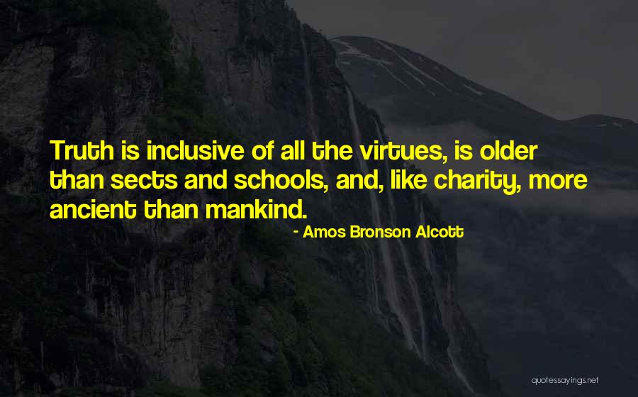 All Inclusive Quotes By Amos Bronson Alcott