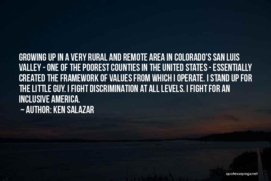 All Inclusive Quotes By Ken Salazar