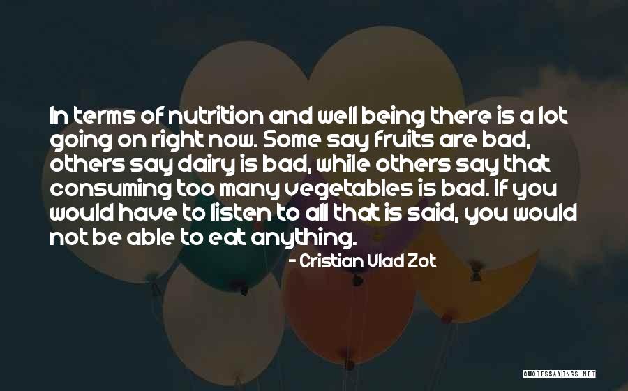 All Is Going Well Quotes By Cristian Vlad Zot All Is Going Well Quotes By Cristian Vlad Zot