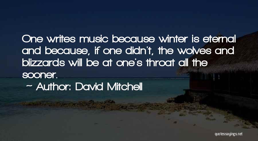 All Is One Quotes By David Mitchell