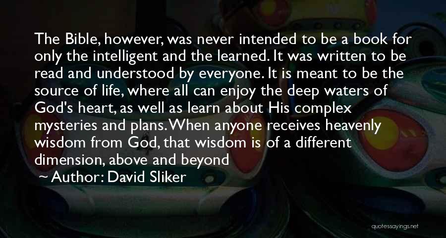 All Is Well Bible Quotes By David Sliker