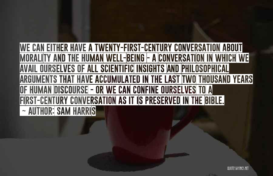 All Is Well Bible Quotes By Sam Harris