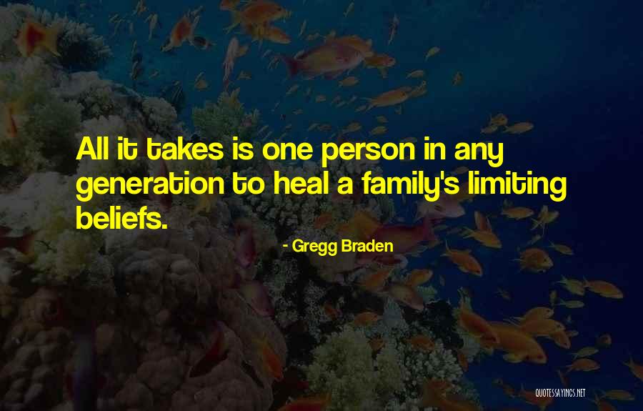 All It Takes Is One Person Quotes By Gregg Braden