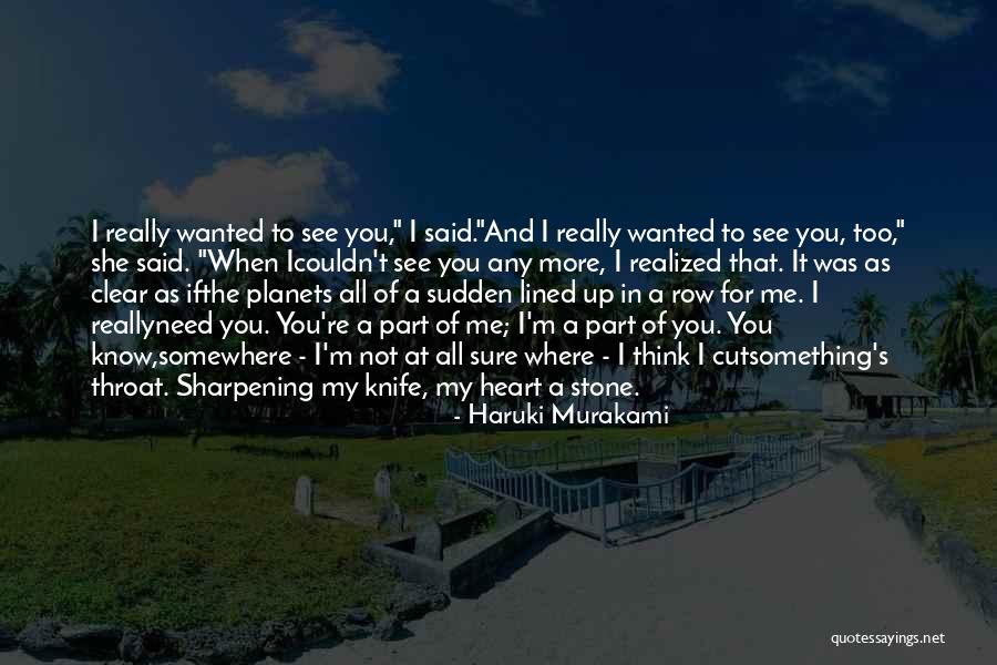 All Lined Up Quotes By Haruki Murakami