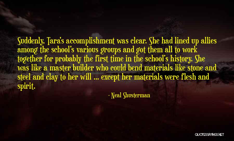 All Lined Up Quotes By Neal Shusterman