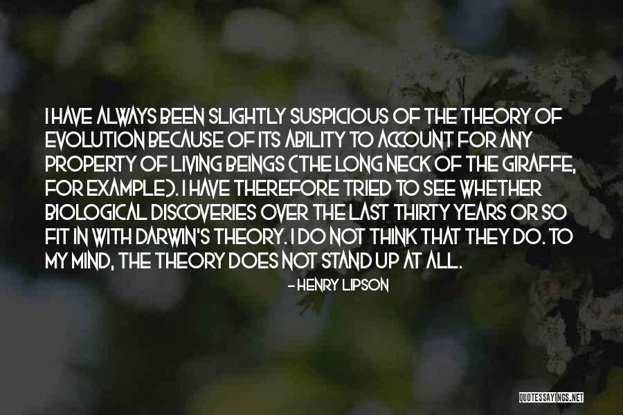 All Living Beings Quotes By Henry Lipson All Living Beings Quotes By Henry Lipson