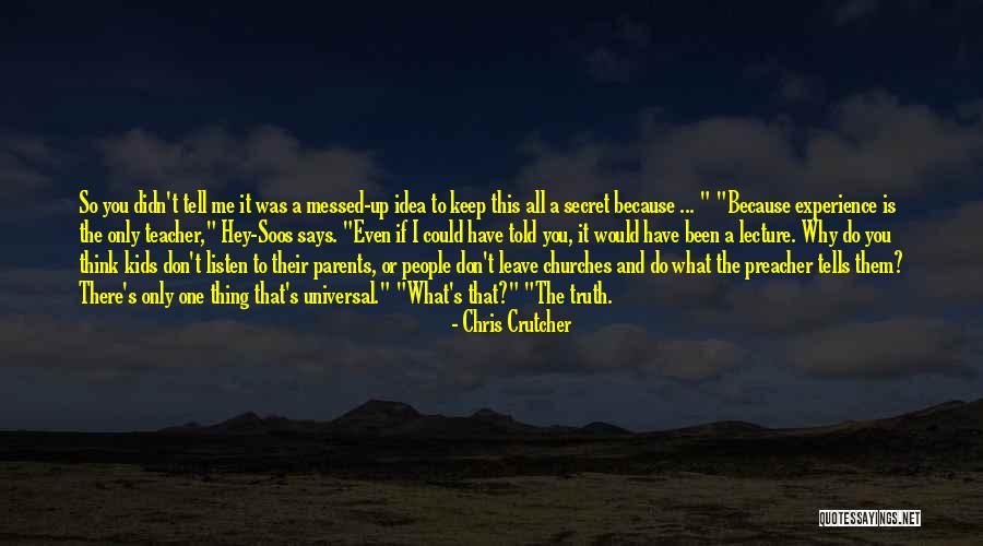 All Messed Up Quotes By Chris Crutcher All Messed Up Quotes By Chris Crutcher