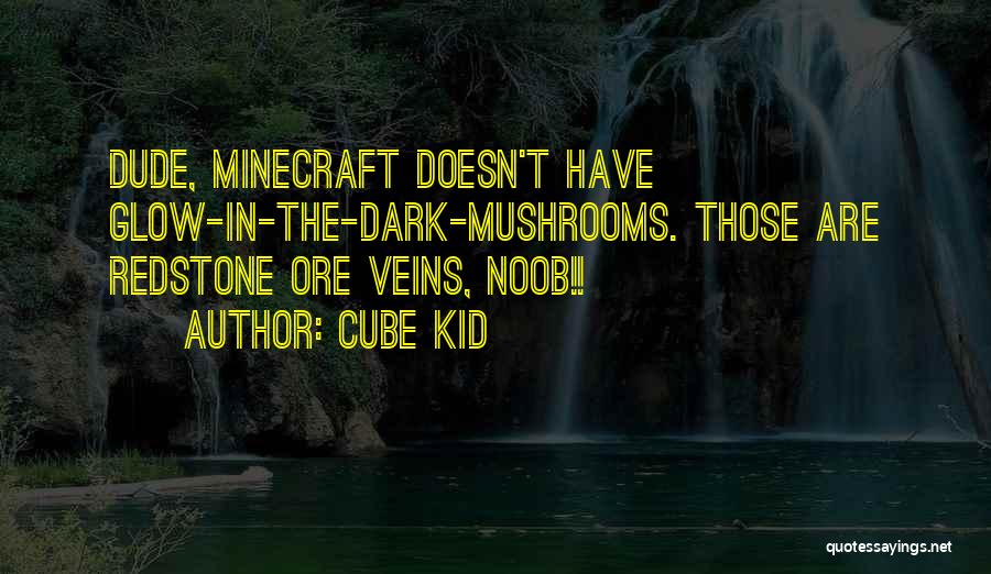 All Minecraft Quotes By Cube Kid