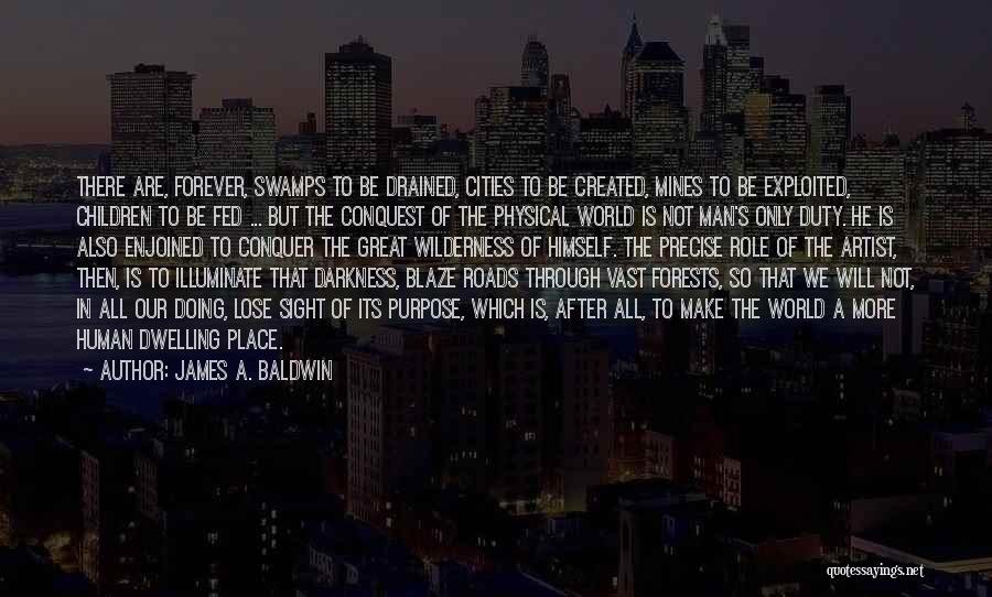 All Mines Quotes By James A. Baldwin