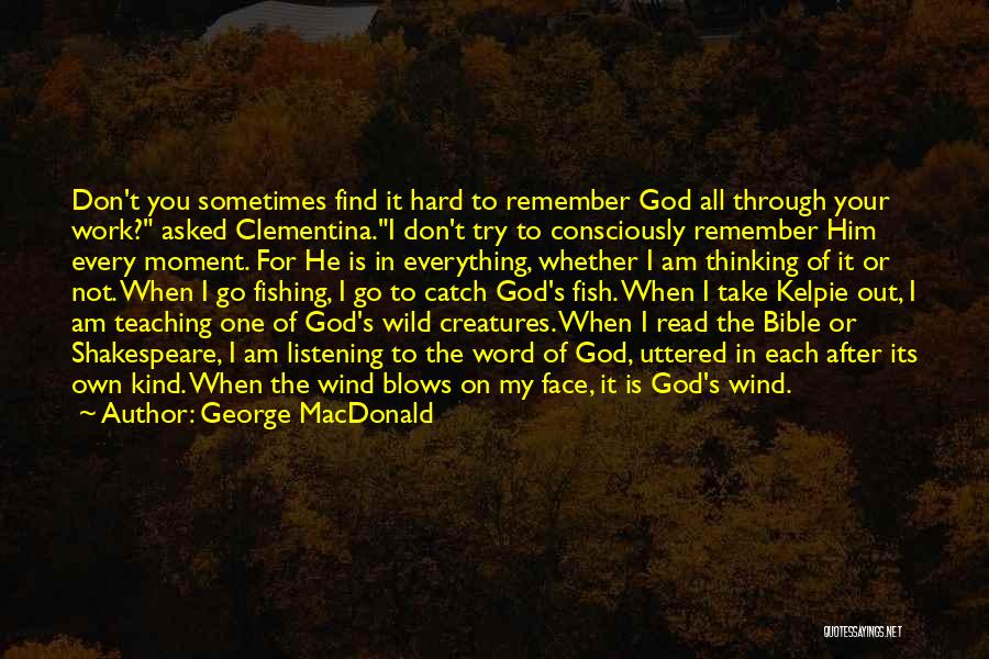 All My Hard Work Quotes By George MacDonald