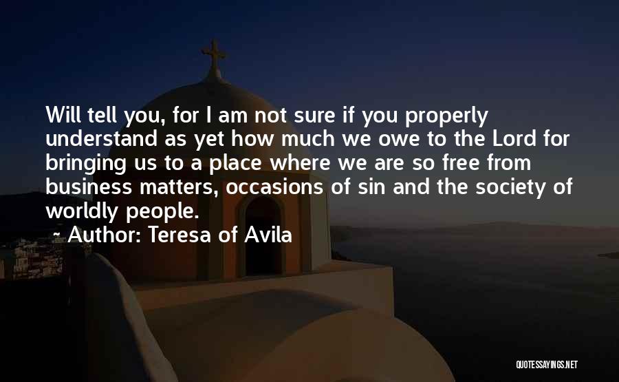 All Occasions Free Quotes By Teresa Of Avila