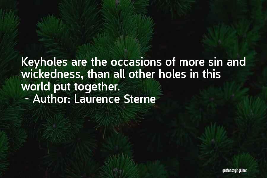 All Occasions Quotes By Laurence Sterne