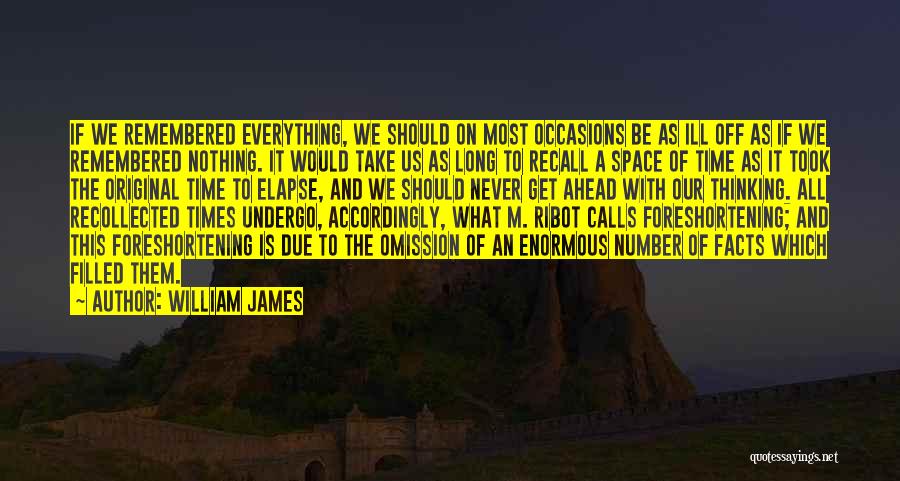 All Occasions Quotes By William James
