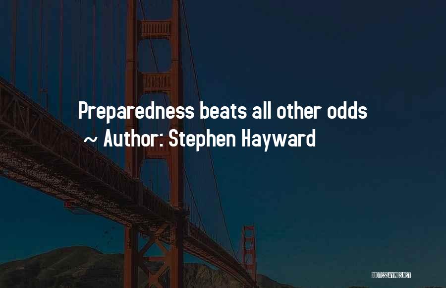 All Odds Quotes By Stephen Hayward