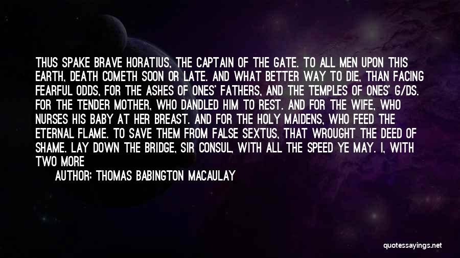 All Odds Quotes By Thomas Babington Macaulay