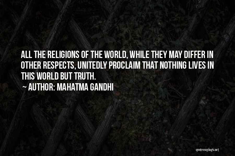 All Of Gandhi's Quotes By Mahatma Gandhi